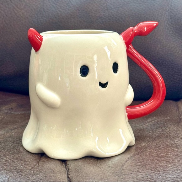 Devil Ghost Figural Halloween Mug - Jack O’ Lantern Lane - Picture 5 of 10